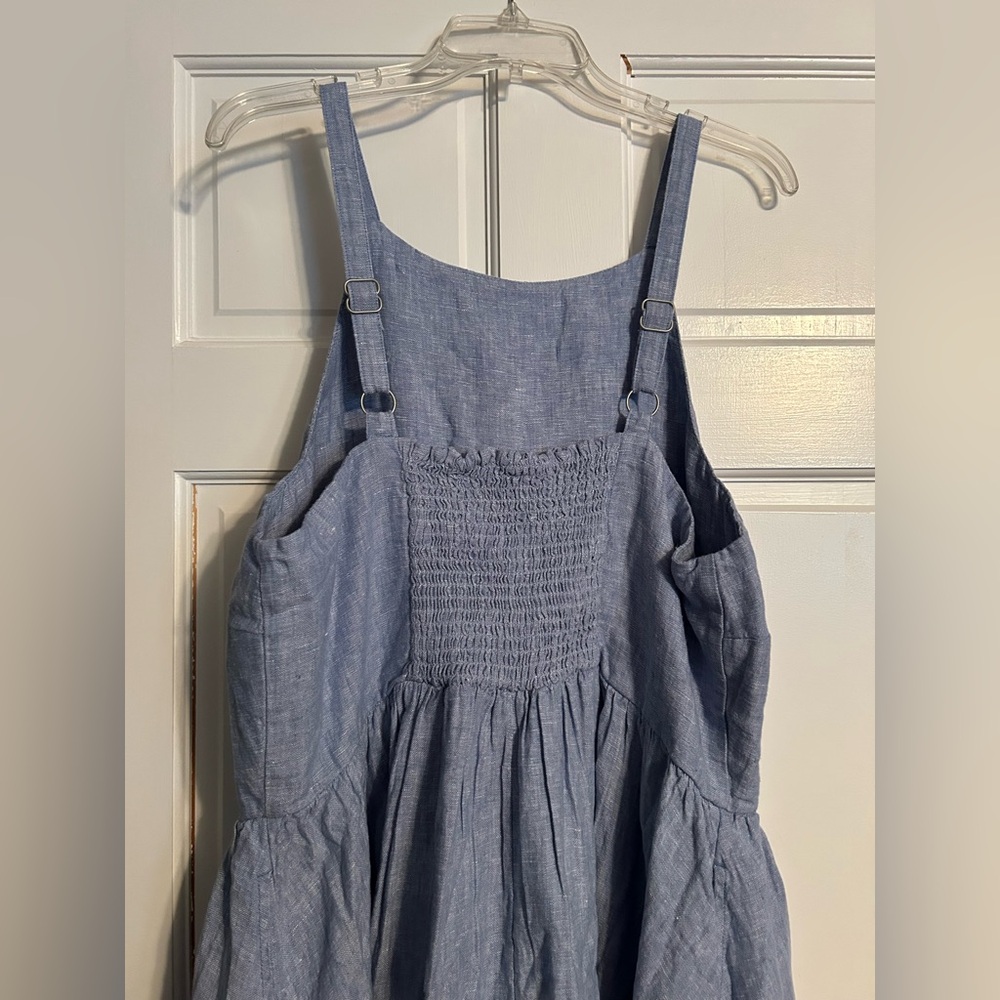 Lands’ End denim maxi dress size 1X - Picture 7 of 10